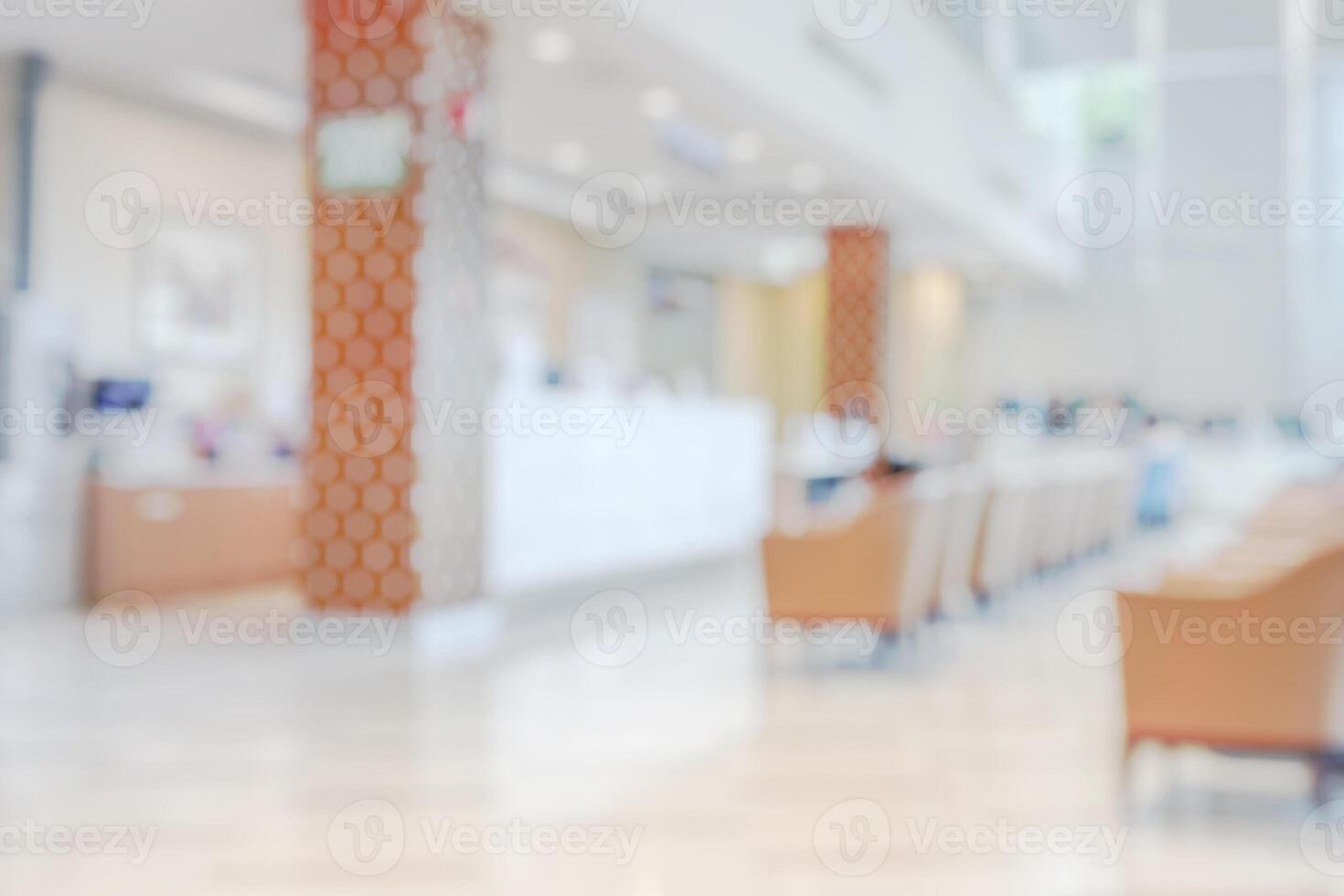 abstrakt fläck sjukhus klinik medicinsk interiör bakgrund foto