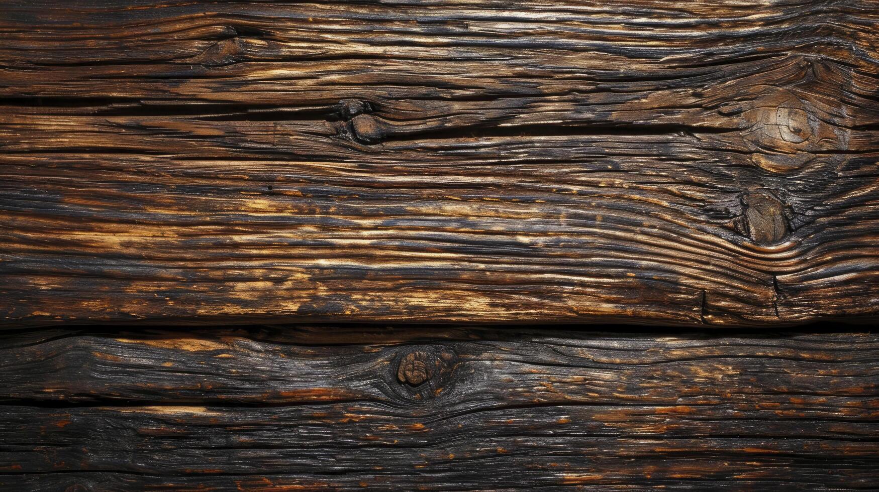 ai genererad brun trä textur. abstrakt bakgrund foto