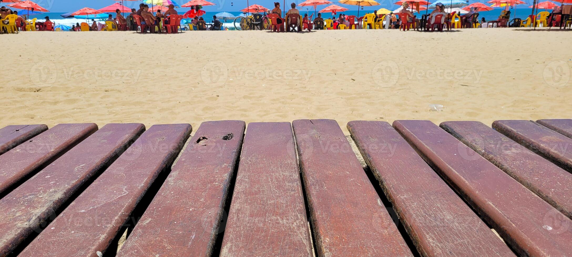 bild av hav vågor på de norr kust av Brasilien i ubatuba itamambuca strand foto