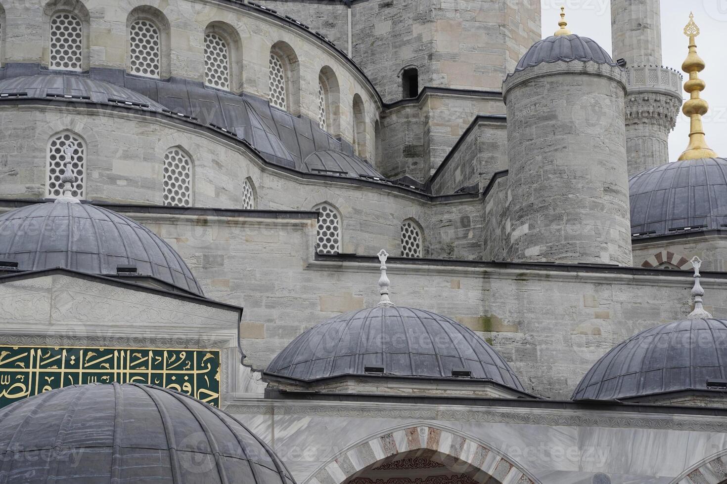 sultanahmet blå moské i istanbul, Turkiet foto