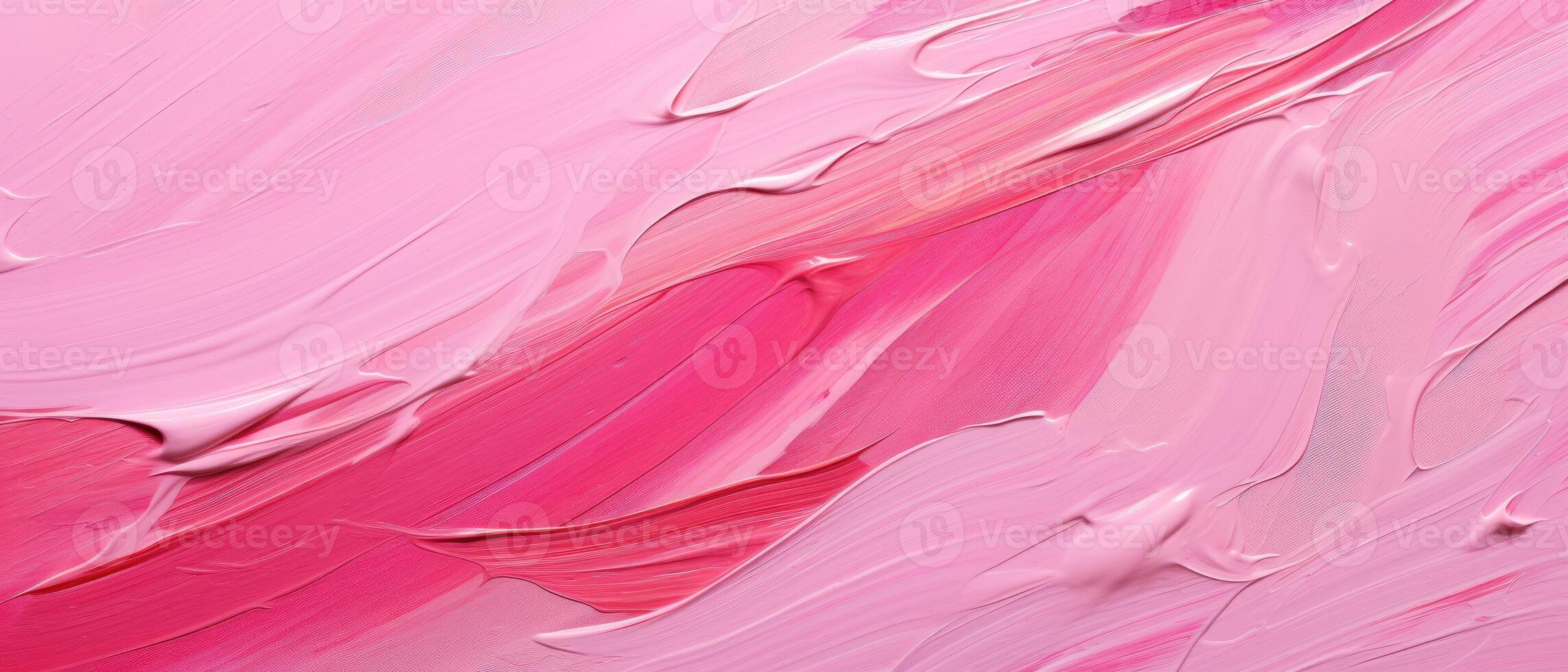 ai genererad rosa olja eller akryl Färg måla penseldrag, föra en mjuk och konstnärlig Rör till din kreativ strävan, ai genererad. foto