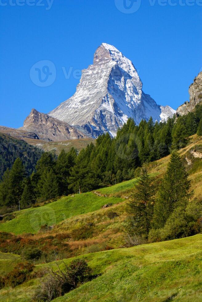 matter 4478m i de pennine alps från zermatt, schweiz. foto