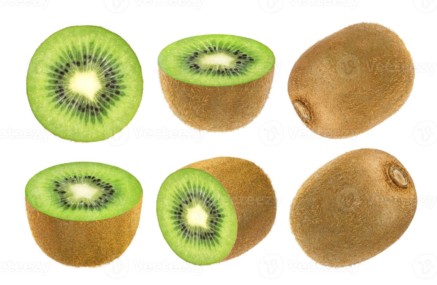 isolerat kiwi frukt foto