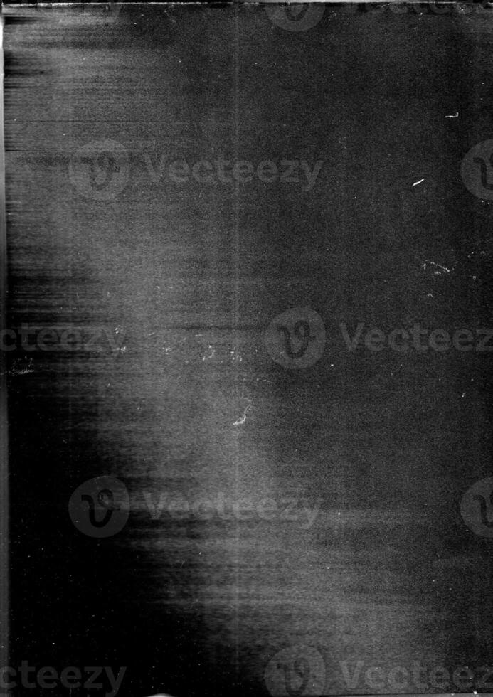 realistisk papper kopia skanna textur fotokopia. grunge grov svart bedrövad filma ljud spannmål täcka över textur foto