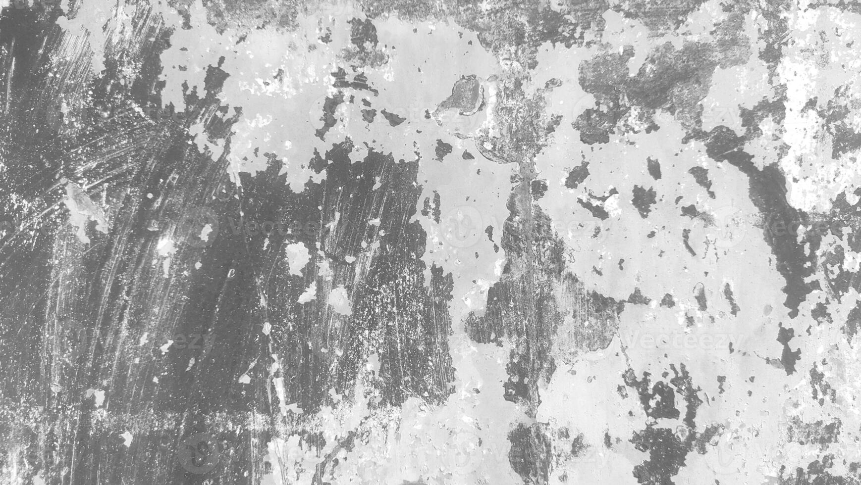 gammal skadad vägg textur svart och vit foto