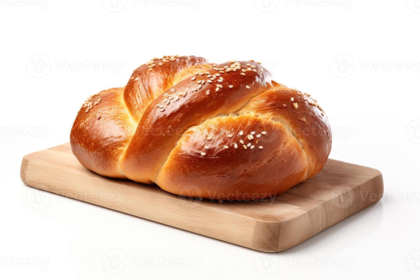 ai genererad pretzel bröd närbild foto