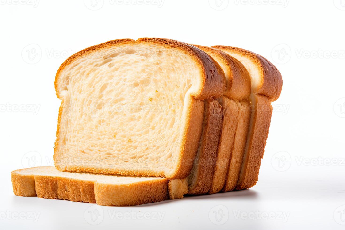 ai genererad rostat bröd bröd närbild foto