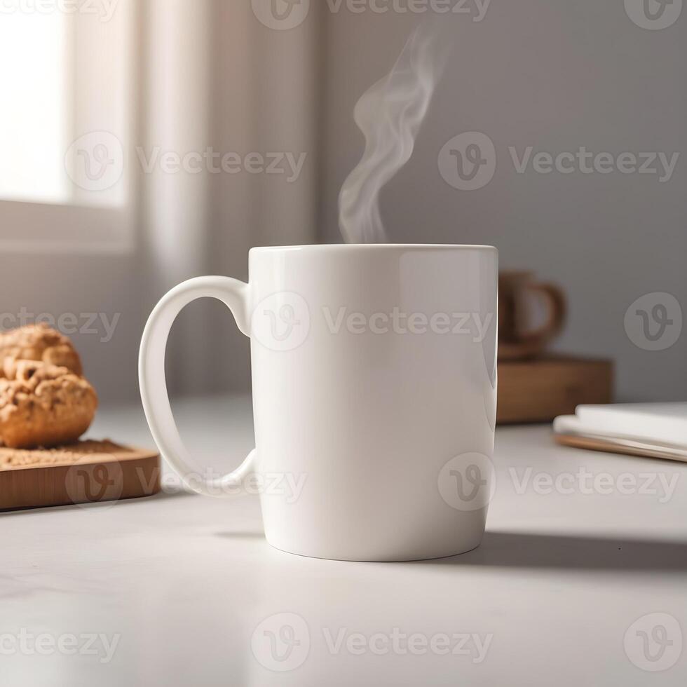 ai genererad kaffe råna attrapp foto