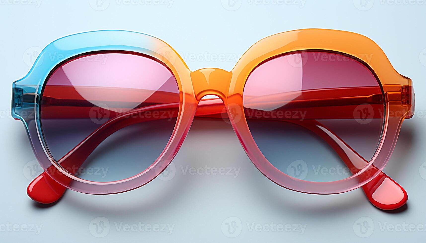 ai genererad modern solglasögon reflektera modern elegans och skydda ögon från solljus genererad förbi ai foto