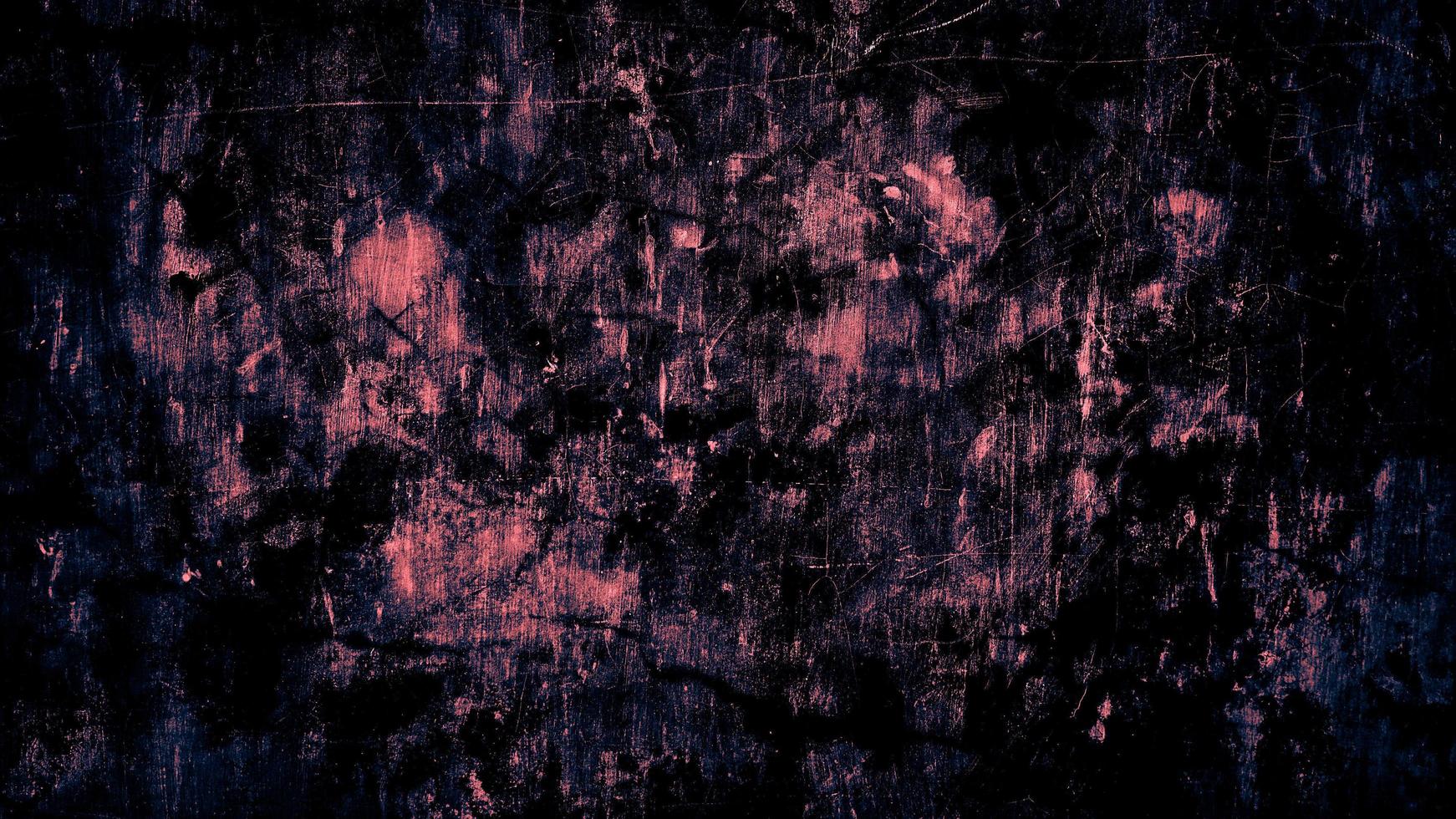 mörk grunge bakgrund av nödställda gamla vägg betong foto