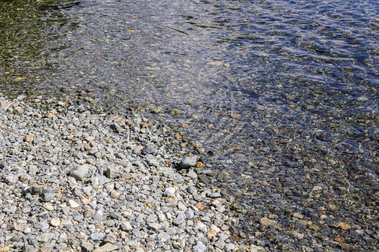 strömmande vacker älv sjö hemsila, hemsedal, viken, norge. foto