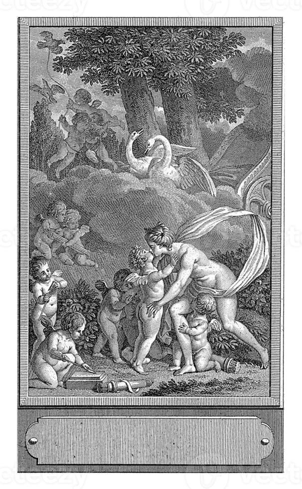 venus och henne följe, emmanuel jean nepomucene de Ghendt, efter mild pierre marillier, 1786 foto
