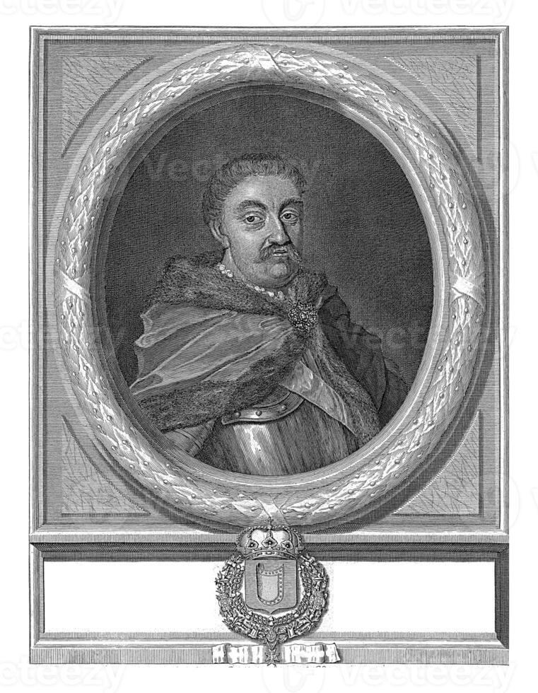porträtt av kung john iii sobieski av Polen, pieter stevens foto