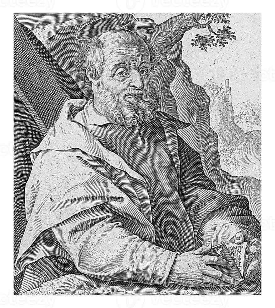 apostel judas Thaddeus, knaprig skåpbil de passe jag, 1594 foto