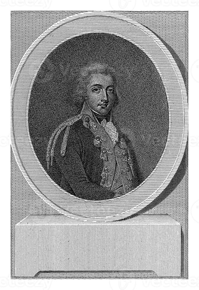 porträtt av william jag Fredrik, kung av de Nederländerna, anonym, 1790 - 1849 foto