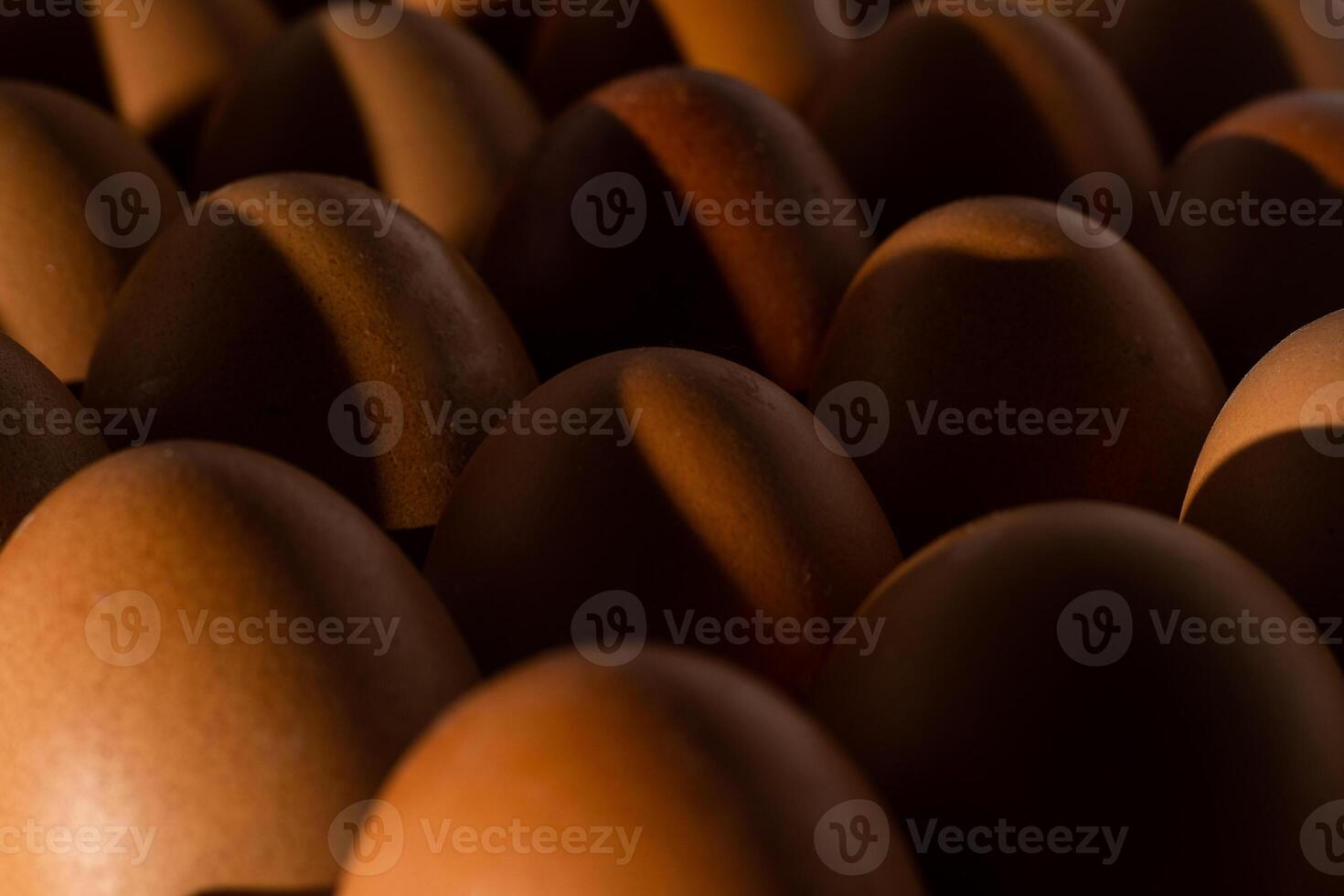 ägg bakgrund. brun ägg i en bricka. protein mat. eco organisk. minimalism begrepp. foto