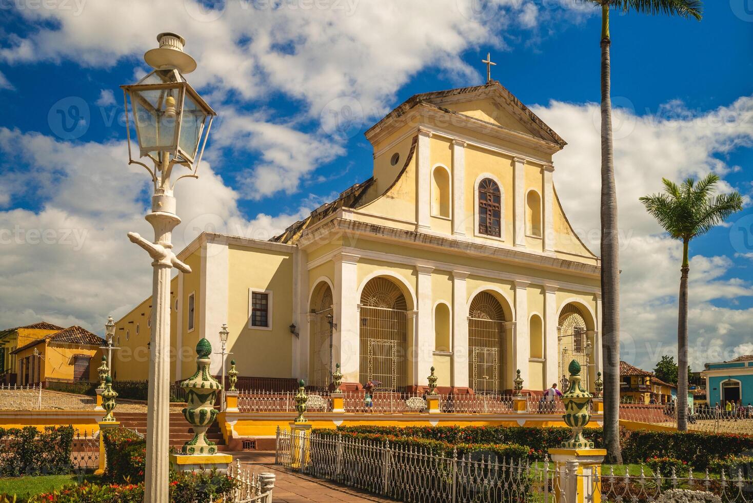 kyrka av de helig treenighet, iglesia parroquial de la santisima trinidad i kuba foto