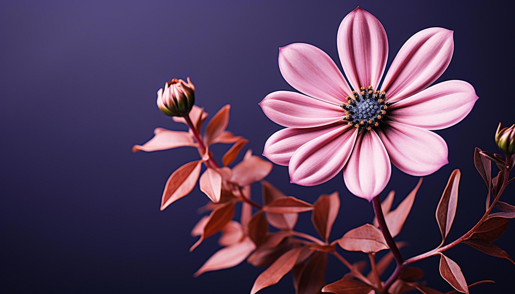ai genererad vibrerande blommig bukett ställer ut natur skönhet i en färgrik mönster genererad förbi ai foto