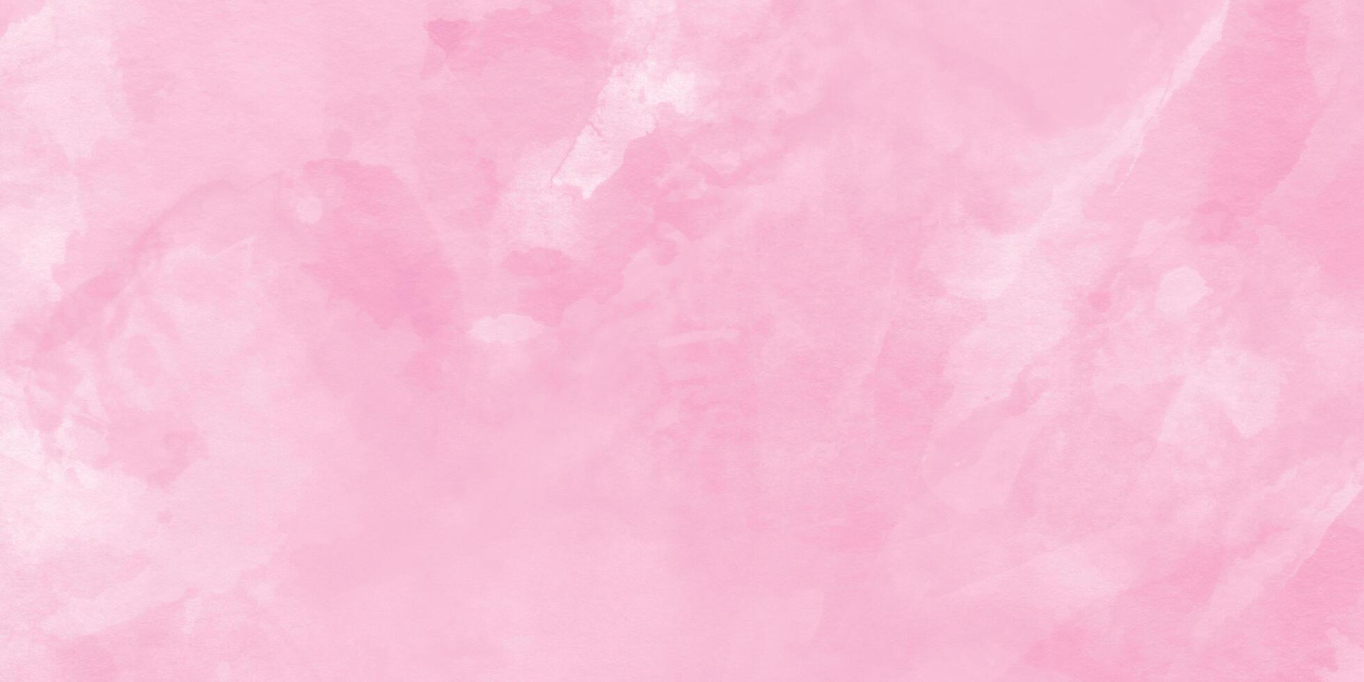 abstrakt rosa vattenfärg bakgrund med rök, rosa textur med grunge rök, tömma slät rosa papper textur för tapet, omslag, kort, dekoration och design. foto