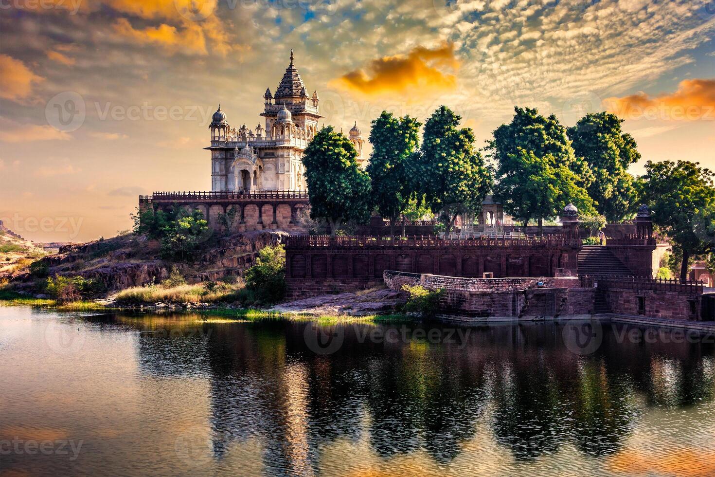 jaswanth thada mausoleum, jodhpur, rajasthan, Indien foto