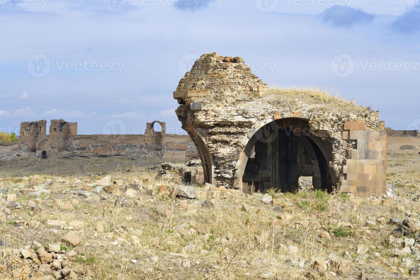 kyrka av de helig apostlar, ani arkeologisk webbplats, kars, Kalkon foto
