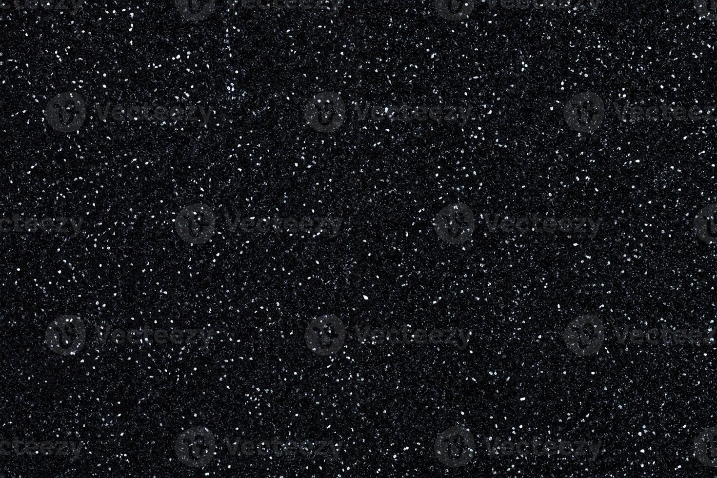 perfekt svart glitter bakgrund, ny textur för personlig eleganta design se. hög kvalitet textur. foto
