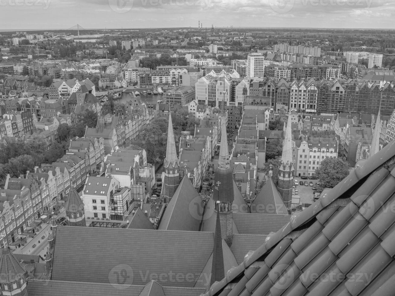 bremen på natt foto