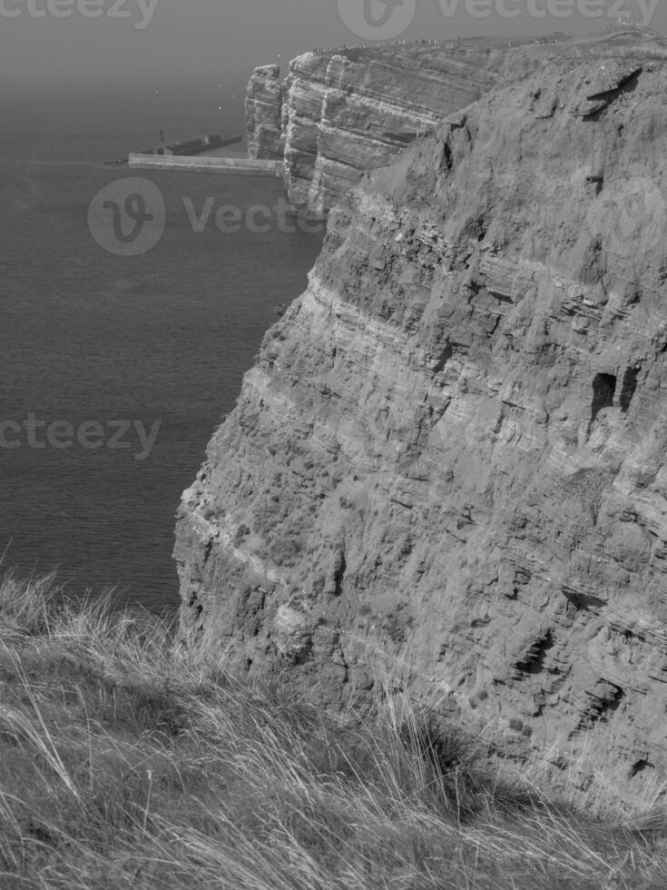 helgoland island i tyskland foto