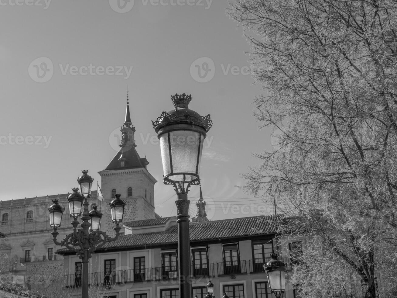 toledo och madrid i Spanien foto