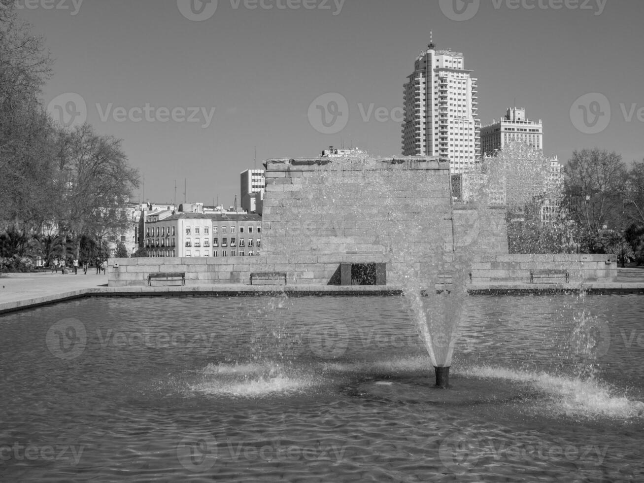 toledo och madrid i Spanien foto