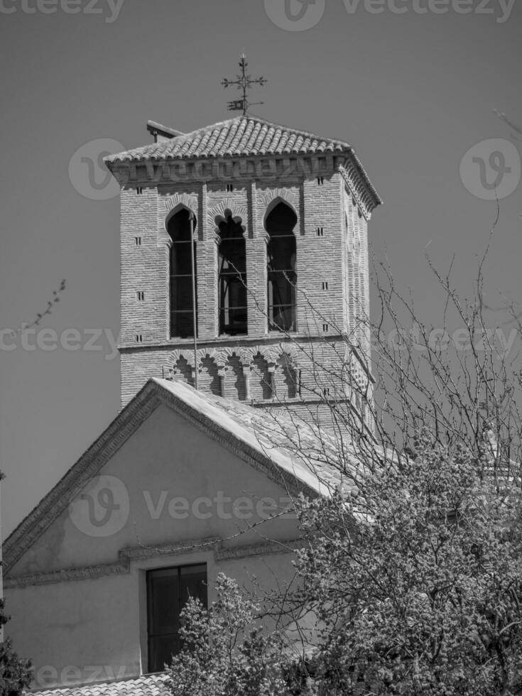 toledo och madrid i Spanien foto