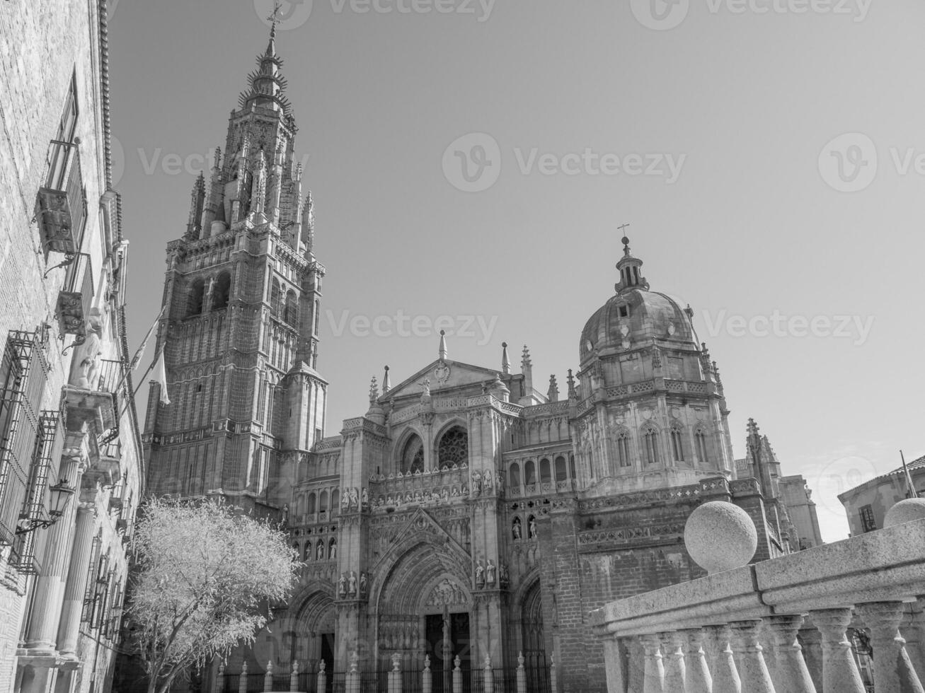 toledo och madrid i Spanien foto