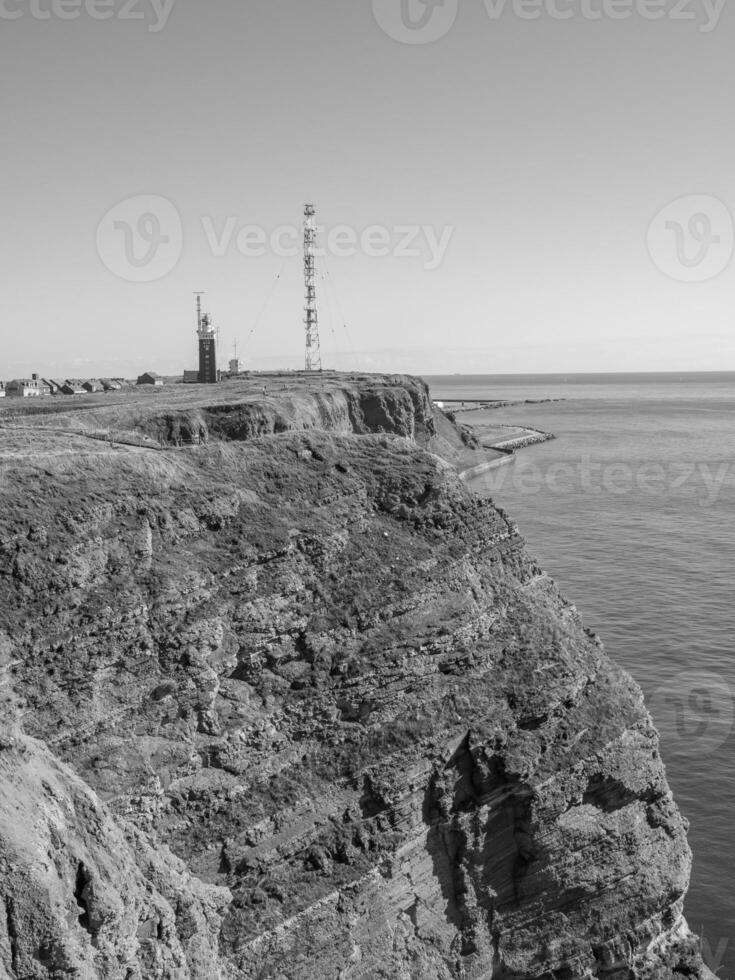 helgoland ö Tyskland foto