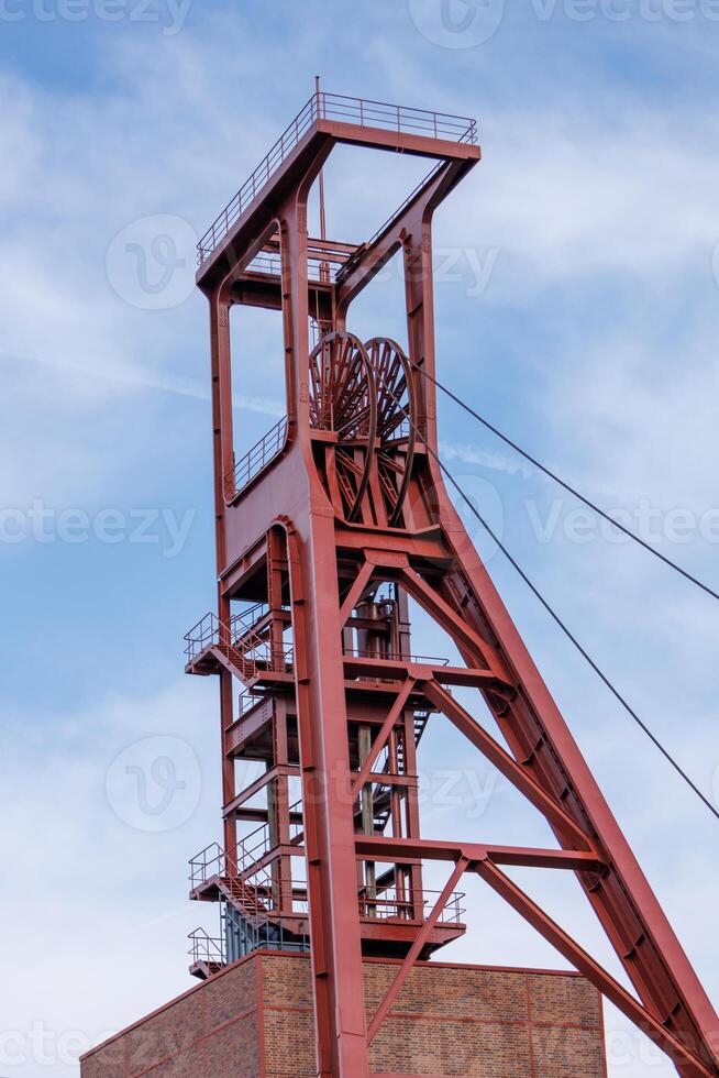 vår tid i de tysk ruhr aerea foto