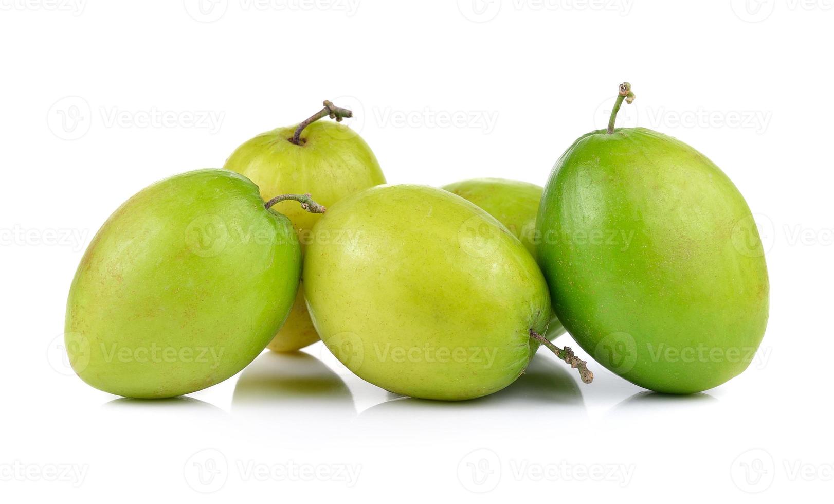 apa äpple isolerad på vit bakgrund foto