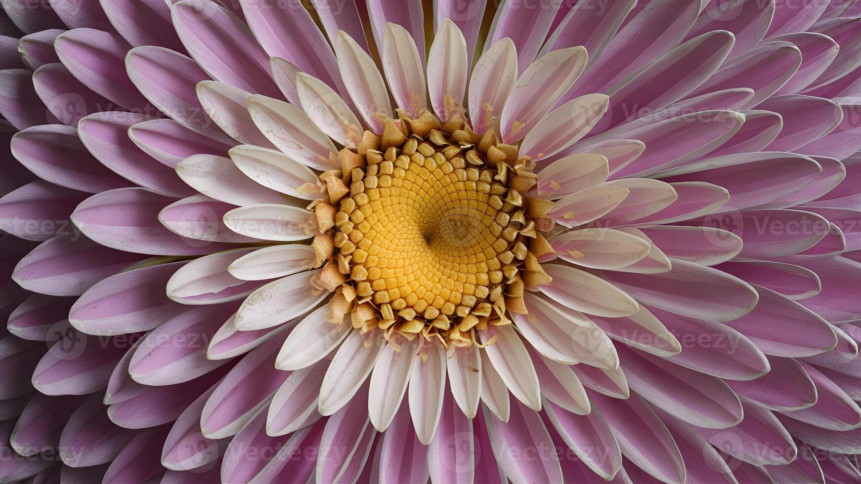 ai genererad abstrakt blomma kronblad form en färgrik och dynamisk bakgrund foto