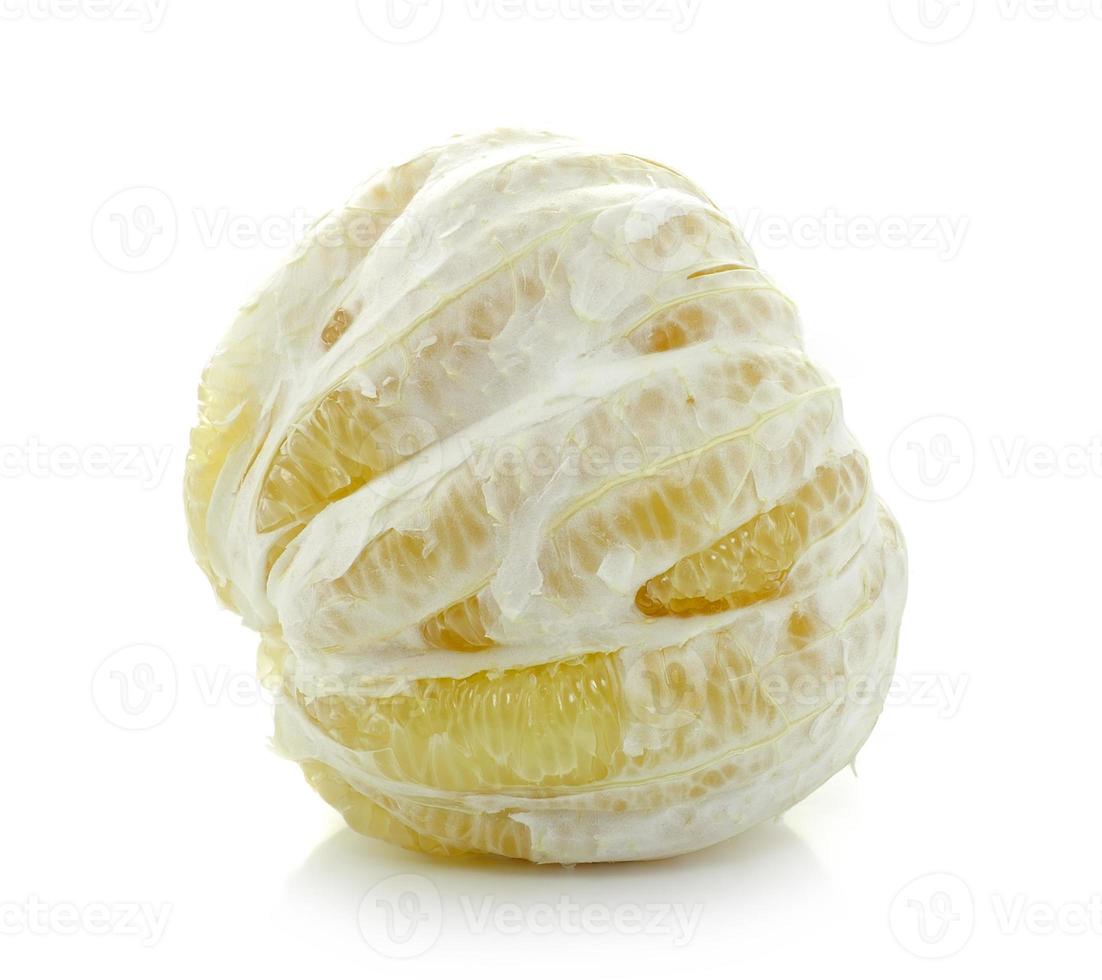 grapefrukt isolerad på vit bakgrund foto