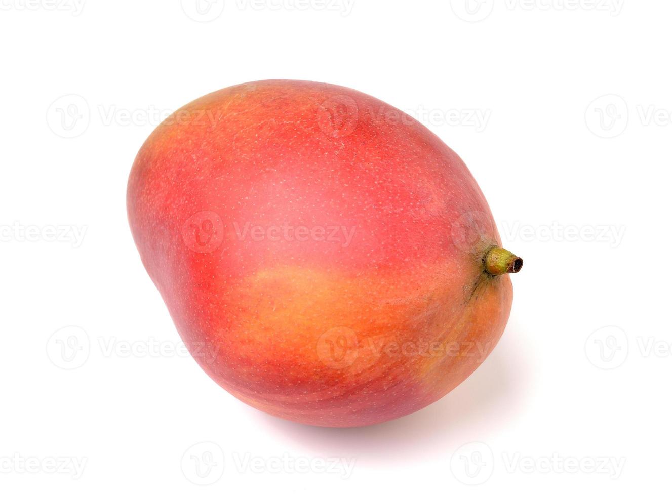 mango isolerad på vit bakgrund foto