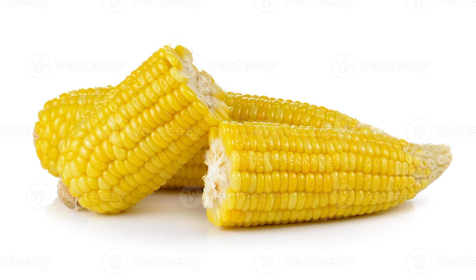 majs på vit bakgrund foto