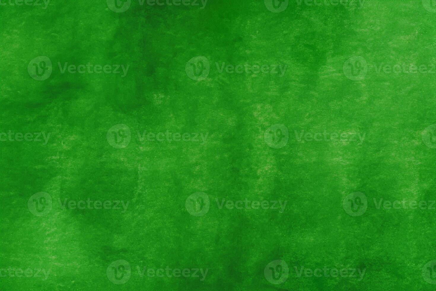 vibrerande grön vattenfärg artisteri, texturerad design på vit bakgrund. foto