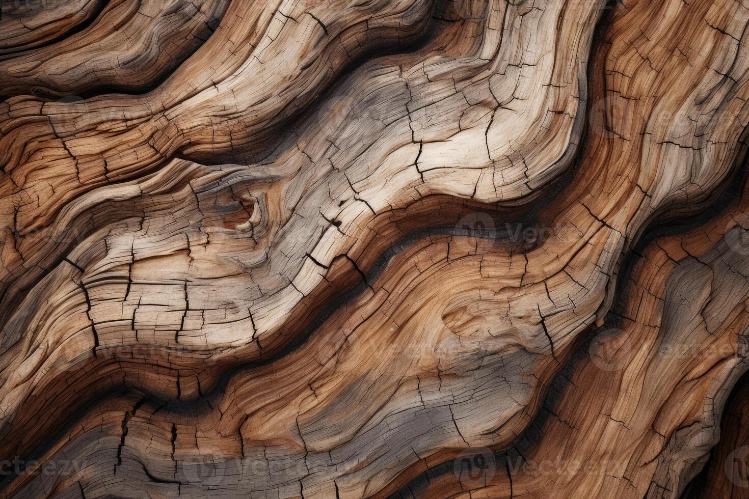 ai genererad ett extrem närbild av de textur av en trädets bark. generativ ai foto