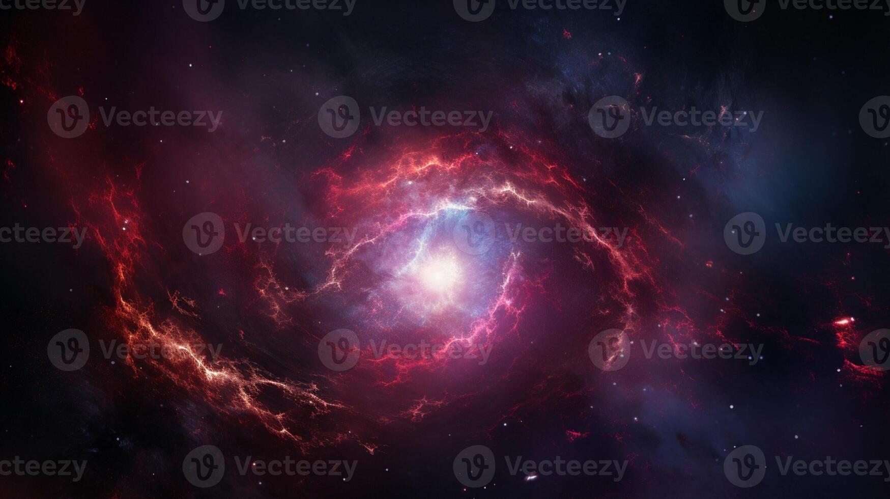 ai genererad nebulosa maskhål bakgrund foto
