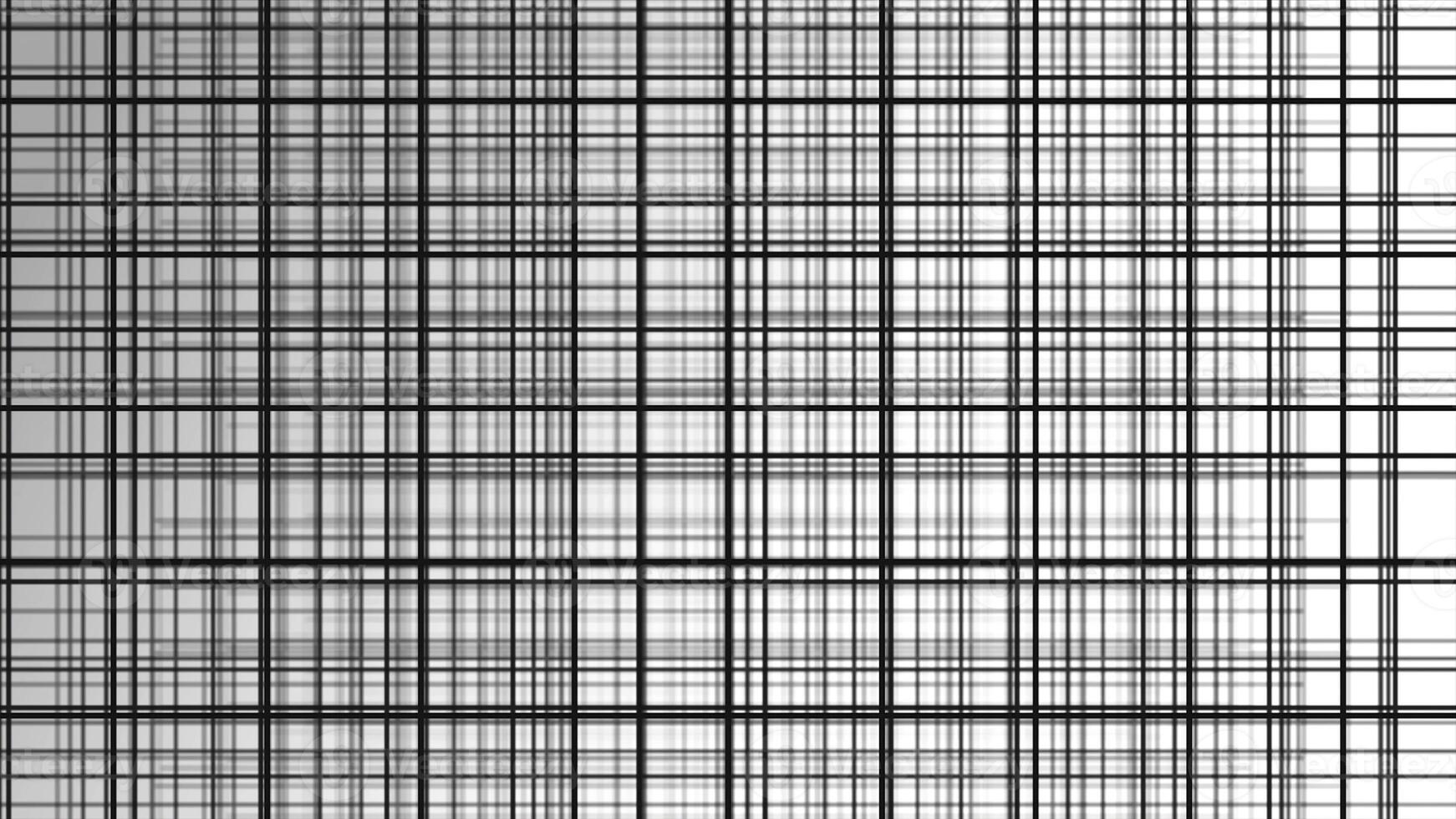 3d textur. svart och vit bakgrund i en bur för banderoller och layouter. volumetriska bakgrund med bokeh effekt. bakgrund av korsande grå rader. vit bakgrund med perspektiv. abstrakt foto