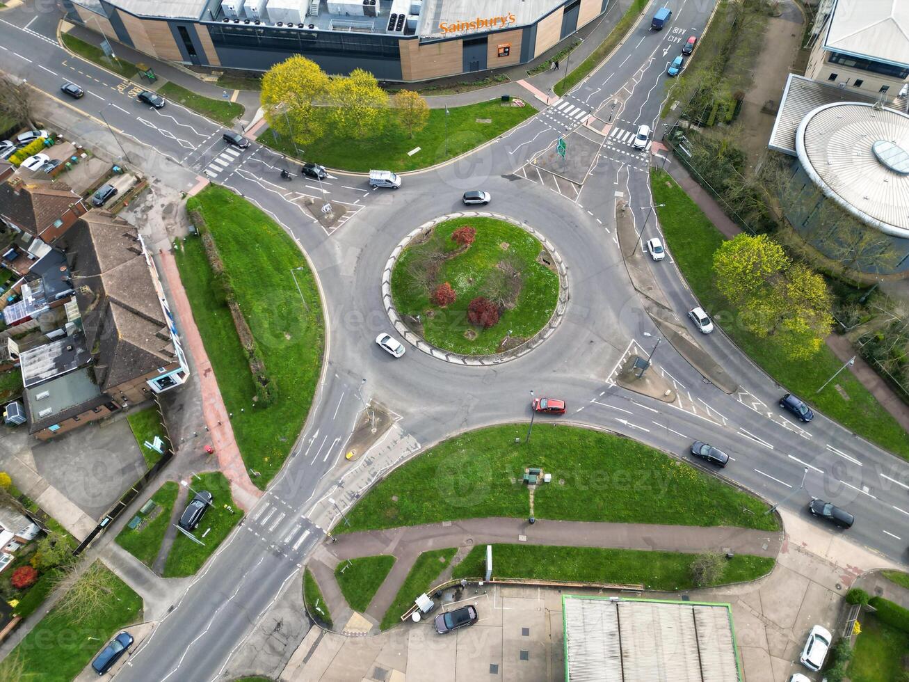 central aylesbury stad av England förenad rike. april 1:a, 2024 foto