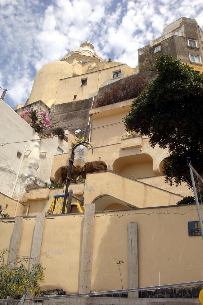 procida, runt om de ö under de sommar. foto