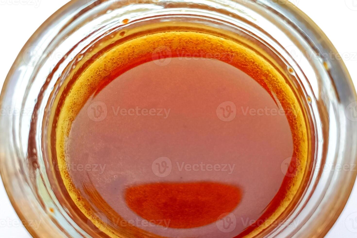 honung glas burk isolerat på vit bakgrund foto