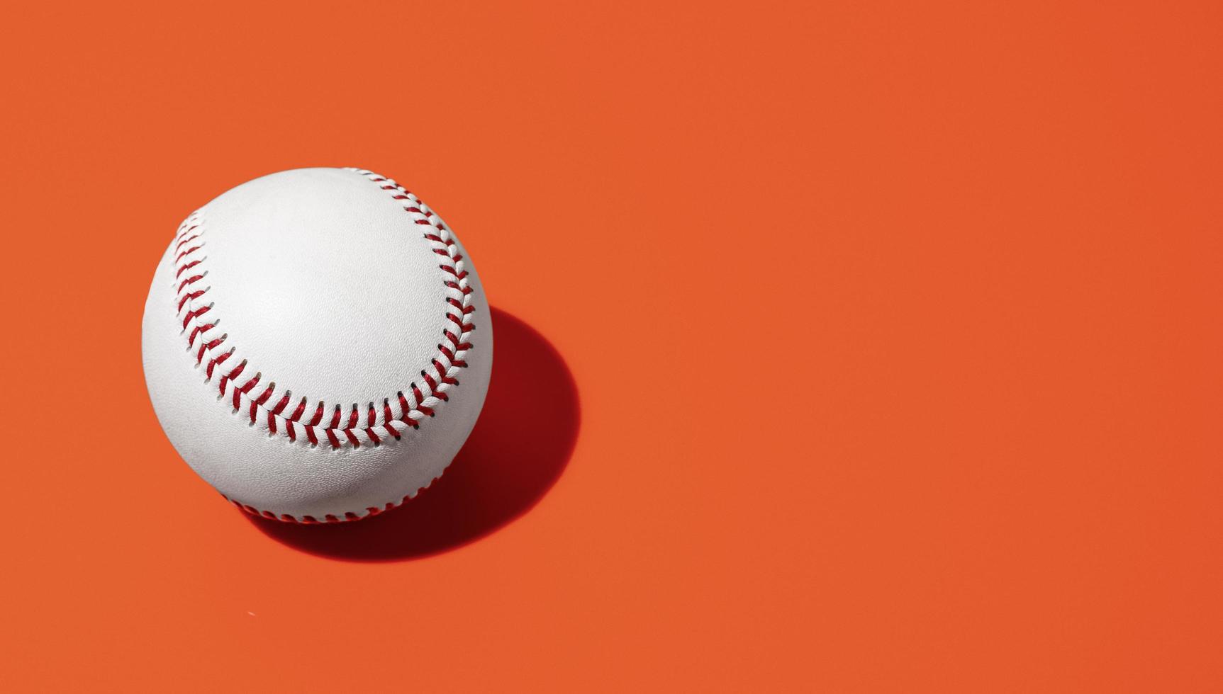 baseball med kopia utrymme foto