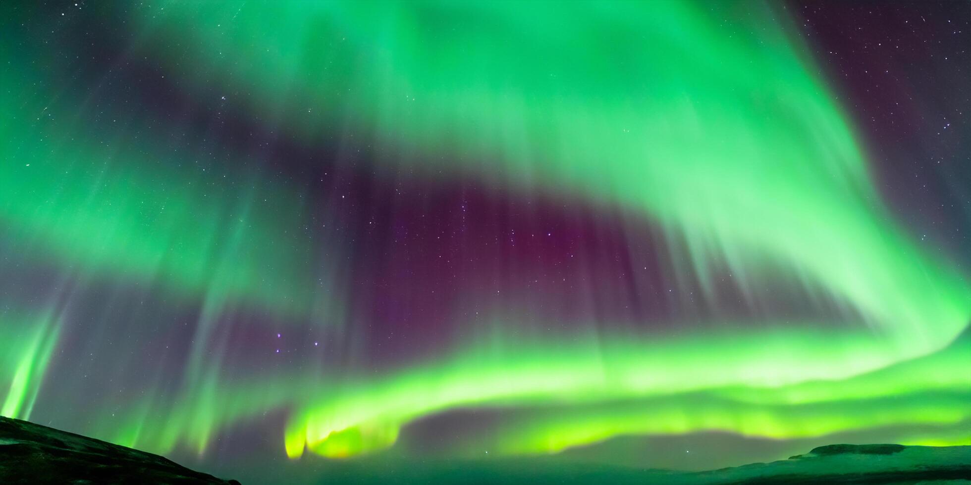 nordlig lampor aurora borealis bakgrund foto