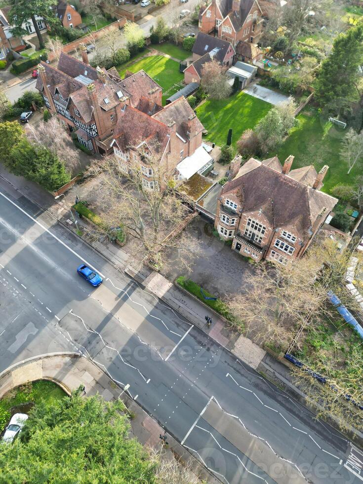 hög vinkel se av brittiskt historisk stad av oxford, oxfordshire, England förenad rike. Mars 23:e, 2024 foto