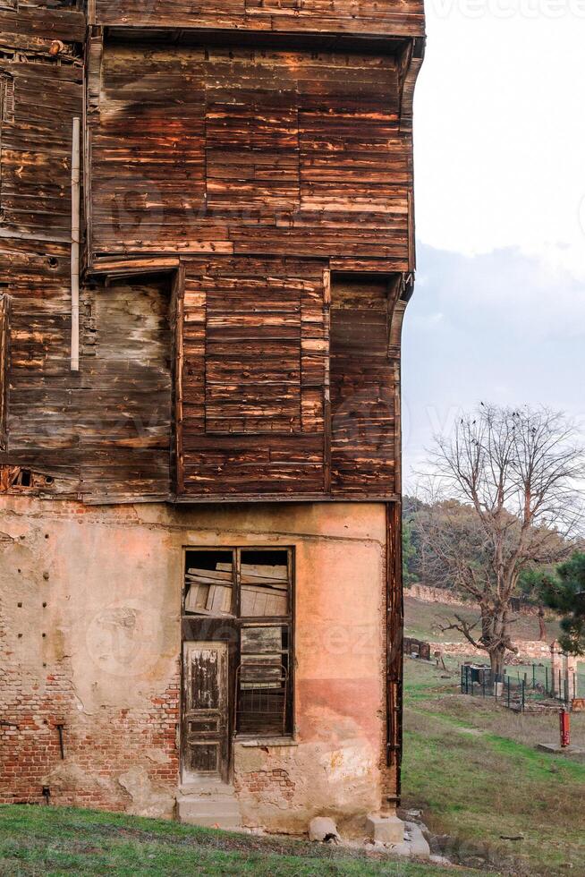 övergiven prinkipo grekisk ortodox barnhem i buyukada ö - de adalar distrikt av istanbul provins, Kalkon. foto